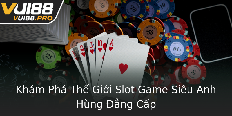 Khám Phá Thế Giới Slot Game Siêu Anh Hùng Đẳng Cấp Khám Phá Thế Giới Slot Game Siêu Anh Hùng Đẳng Cấp