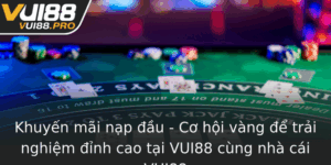 Khuyen Mai Nap Au Co Hoi Vang E Trai Nghiem Inh Cao Tai Vui88 Cung Nha Cai Vui88